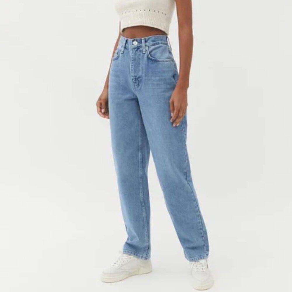 BDG High-Rise Straight Leg Jeans